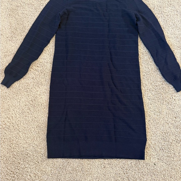 Michael Kors Navy Long Sleeve Dress - Picture 2 of 5